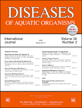 Diseases of Aquatic Organisms